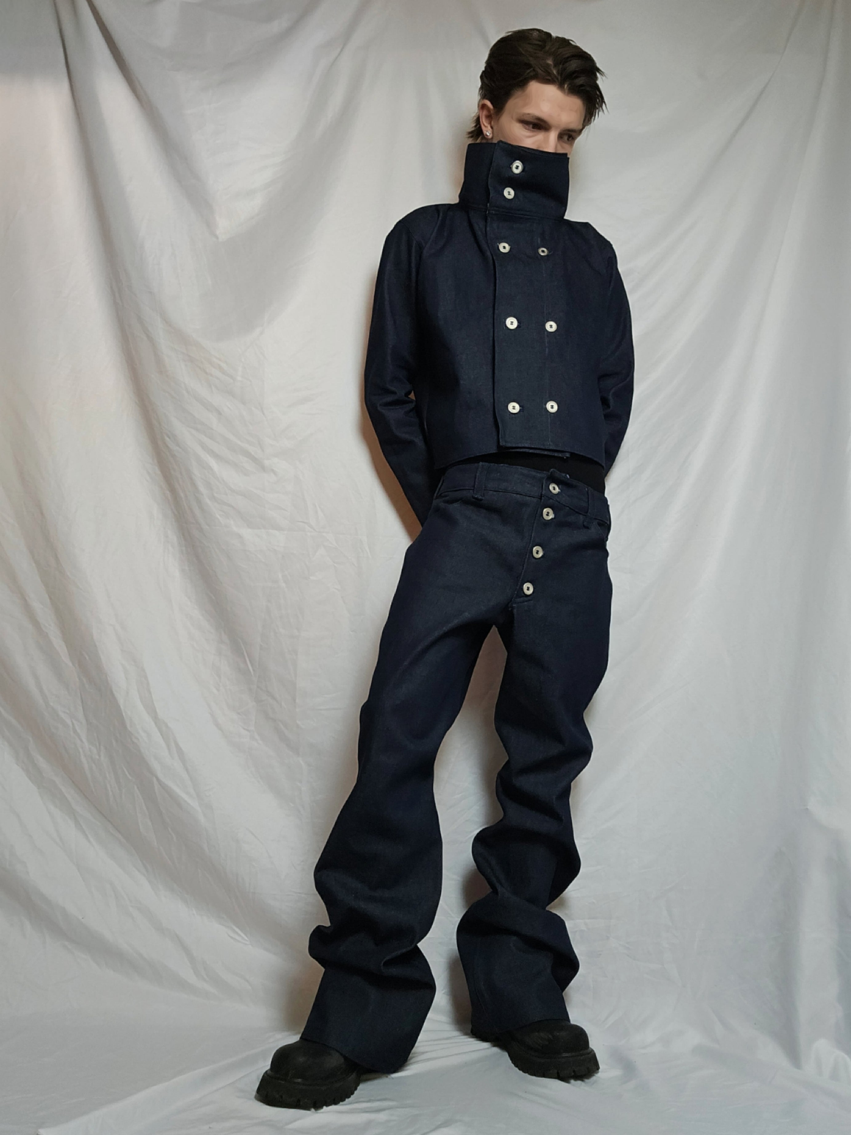 Captain denim set – steinbokk
